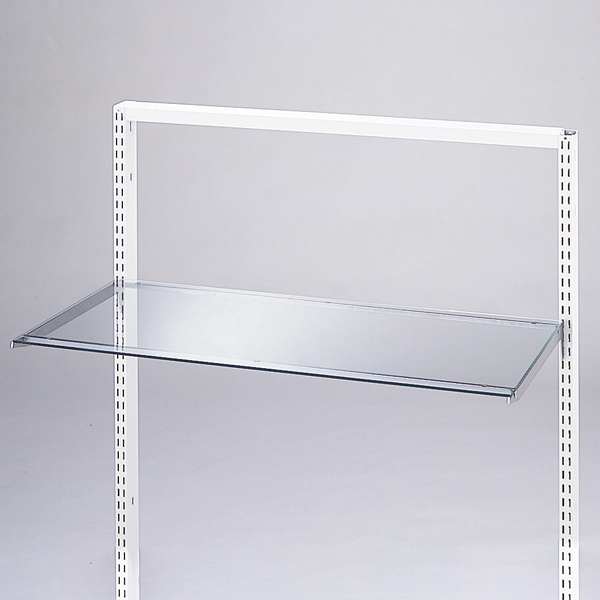 ガラス棚セット W900（5mm厚）インハングタイプ D300　店舗用品　販促用品　陳列什器