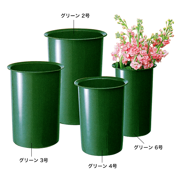 セロンPOT（花桶）F0601（大）2号グリーン