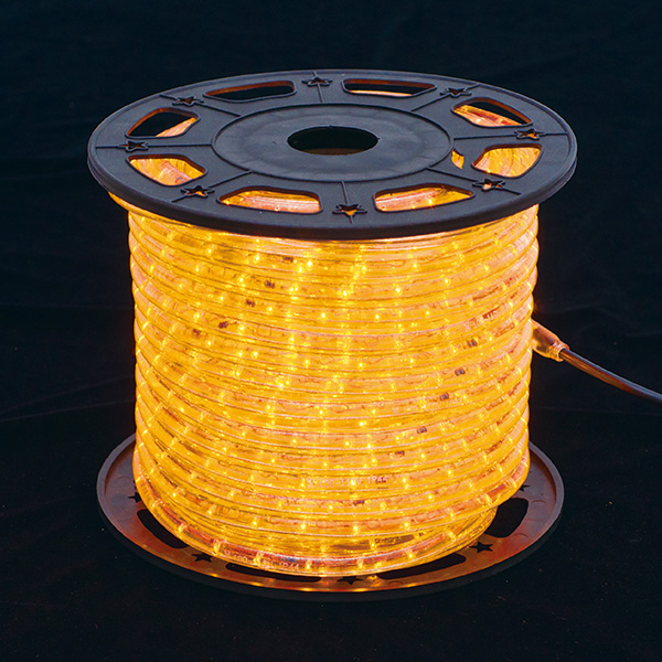 新360°発光ロープライトII  電球色　イルミネーション　LEDチューブライト