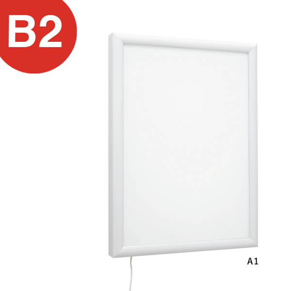 LED内照パネル FE9990 B2 ホワイト　店舗用品　b2サイズ