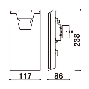 オプションラック CRS-430 クリア 5枚目