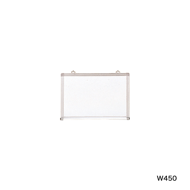 ホワイトボード受けなし（無地）W450　店舗用品　バックヤード備品　ホーロー