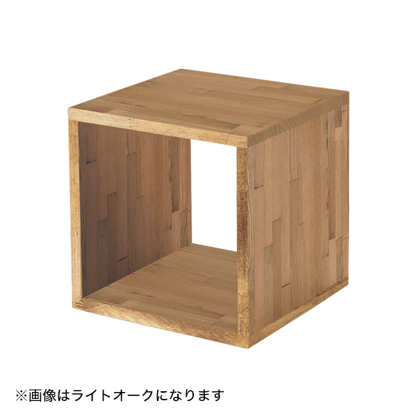木製サイコロボックス 30cm角 ブラック