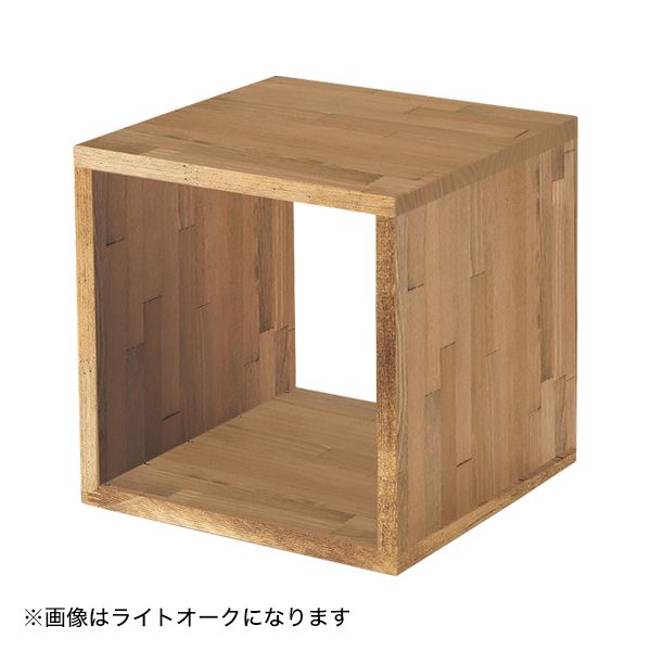 木製サイコロボックス 35cm角 ホワイト