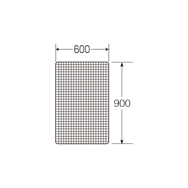 ネット 黒（600×900）　店舗用品　販促用品　陳列什器 3枚目