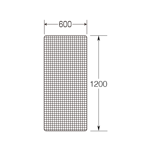 ネット 黒（600×1200）　店舗用品　販促用品　陳列什器 3枚目