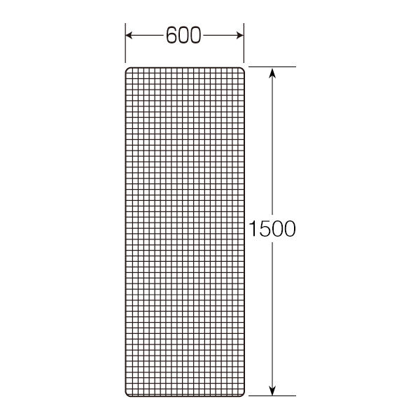 ネット 黒（600×1500）　店舗用品　販促用品　陳列什器 3枚目