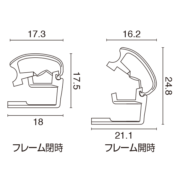 【在庫限】FFパネルR型 A3 ホワイト 3枚目