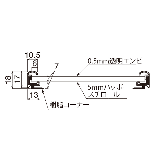 POPパネル AP55 B1 ブラック 4枚目