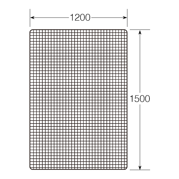 ネット 白（1200×1500）　店舗用品　販促用品　陳列什器 3枚目