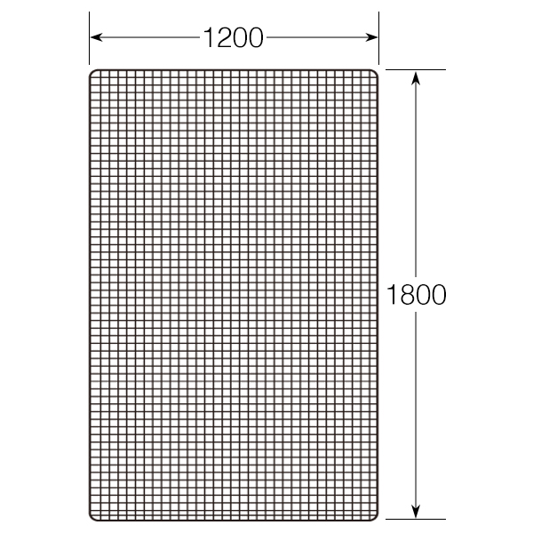 ネット 黒（1200×1800）　店舗用品　販促用品　陳列什器 3枚目