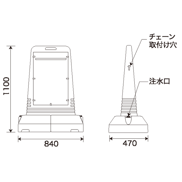 マルチロードサイン 両面/駐車場 6枚目