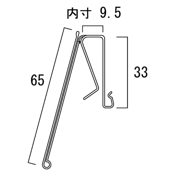 スイングライナー V3 FDタイプ W600　店舗用品　販促POP　陳列什器　棚　レール 2枚目