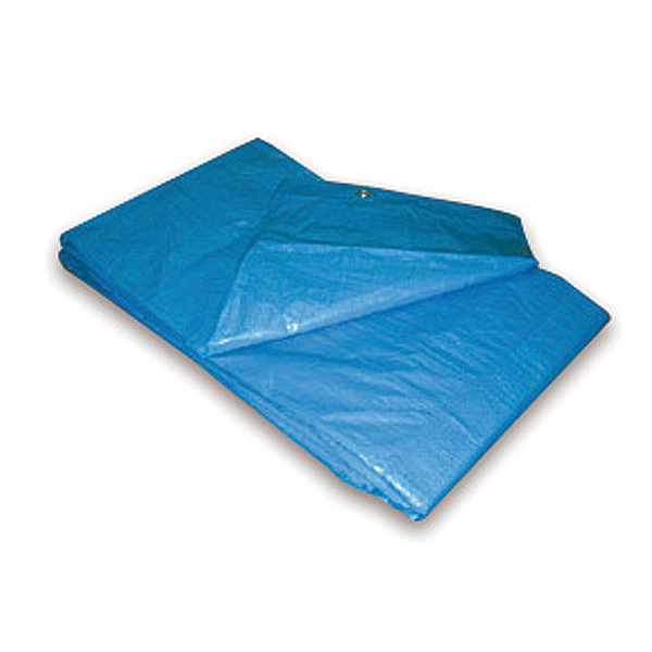 養生シートPE輸入クロス ブルー3.6X5.4m　安全用品　ビニールシート　テント　床