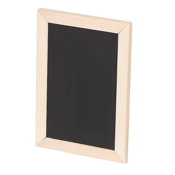 木製ナチュラルミニ黒板 A5　ブラックボード　チョーク