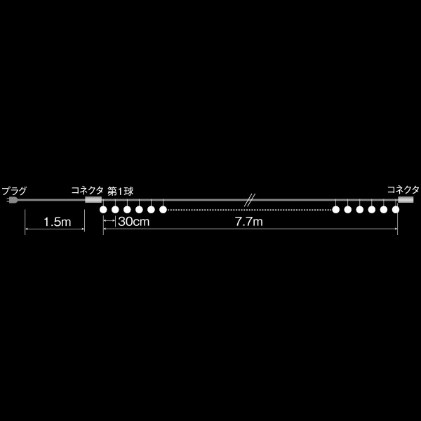 LED ロウソク型 C9球 レッド 3枚目