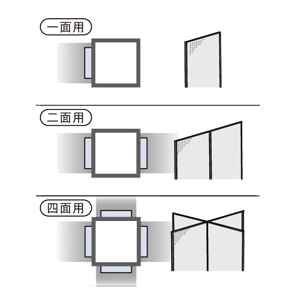 アルミポール32 キャスター式 2面用 1本 ｜ 商品紹介 ｜ 株式会社友屋