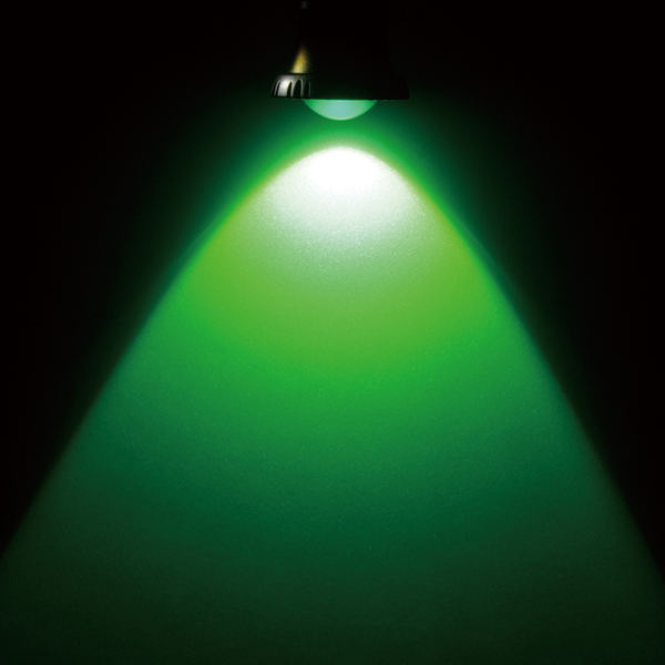 【在庫限り】ズーム電球LUCE交換レンズ 緑　店舗用品　演出・ディスプレイ什器　照明器具 2枚目