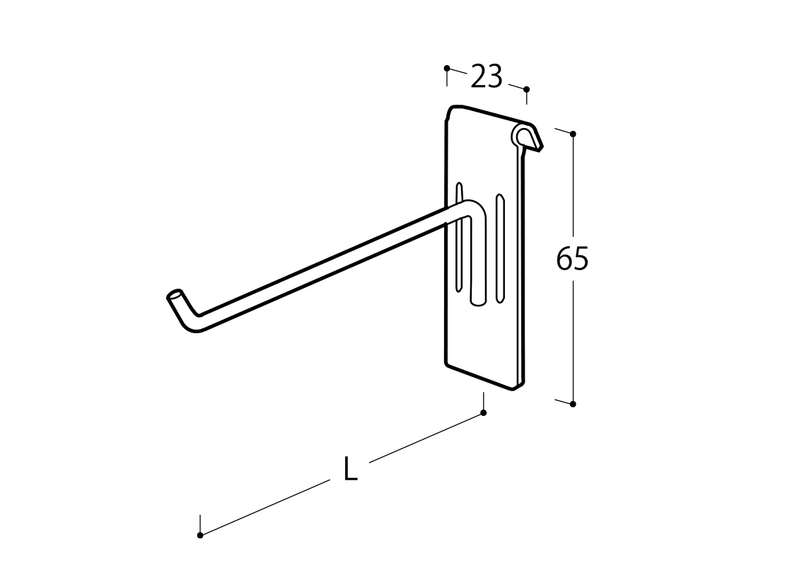 フック（WL-1A）150mm 2枚目