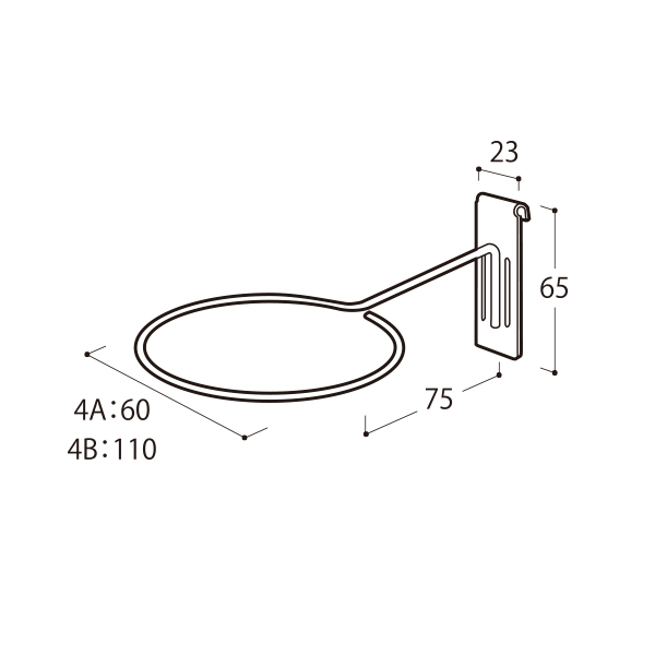 水平リングフック（φ110） 2枚目