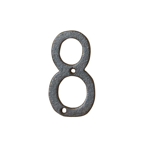 アイアンナンバー 8 店舗用品 販促用品 切文字 看板 木製ボード