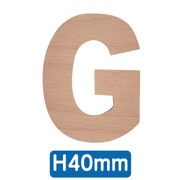 AtoZアルファベット 40mm  「G」　店舗用品　販促用品　切文字　看板