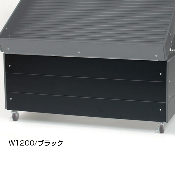 ディスプレイテーブル用フロントパネル仕様W1500/ブラック