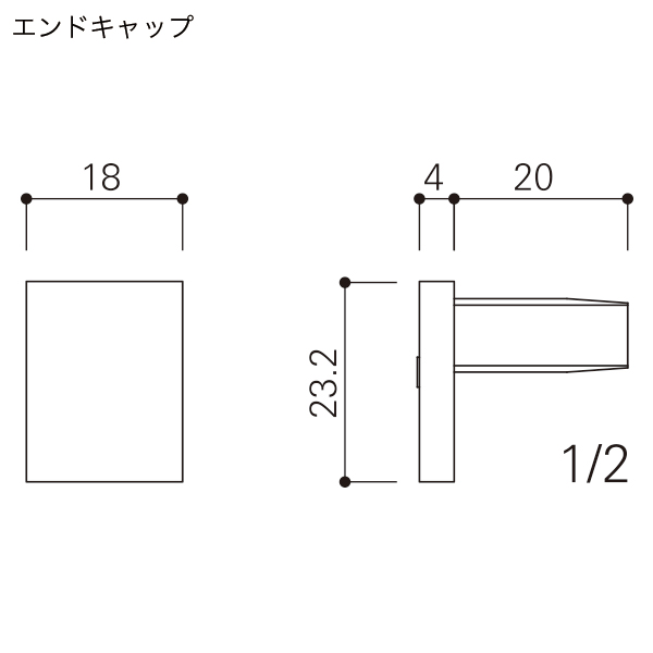 コレダーラインG-1レール専用 G1部品セット 3m用　店舗用品　展示用品 2枚目