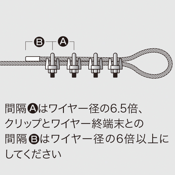 ワイヤークリップ WCP-15　店舗用品　展示用品 3枚目