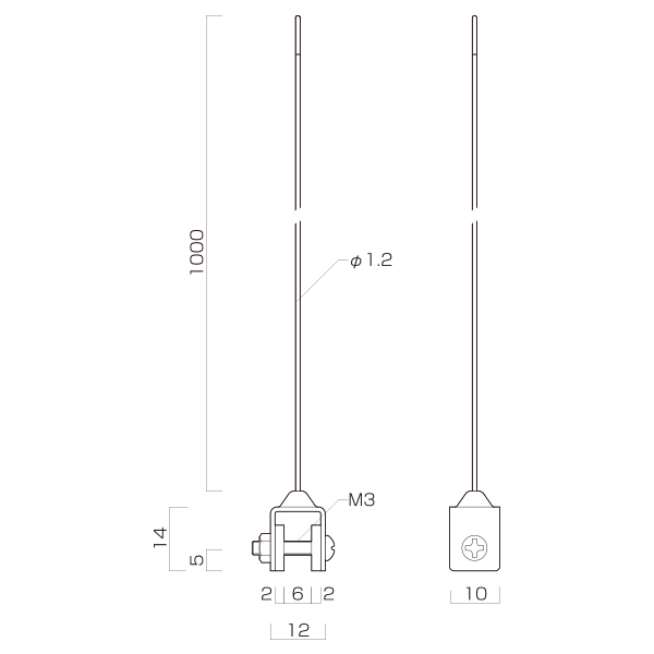 ラインプロップ 軽量用 TAP-01　店舗用品　展示用品 2枚目