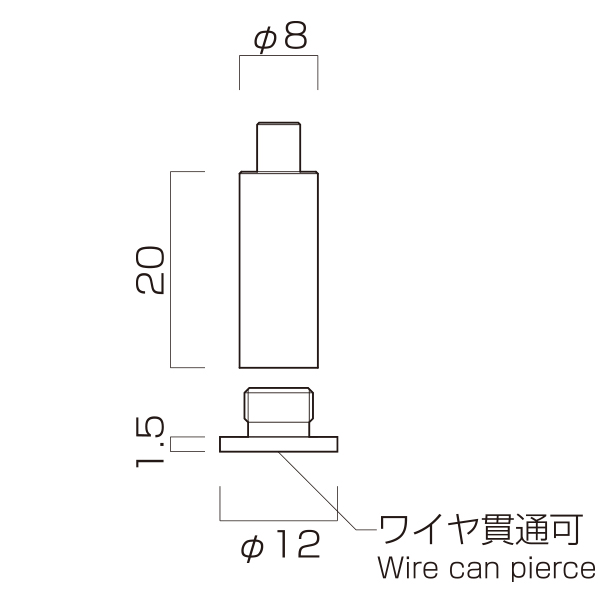 ラインプロップ 中軽量用 TBZ-01　店舗用品　展示用品 2枚目