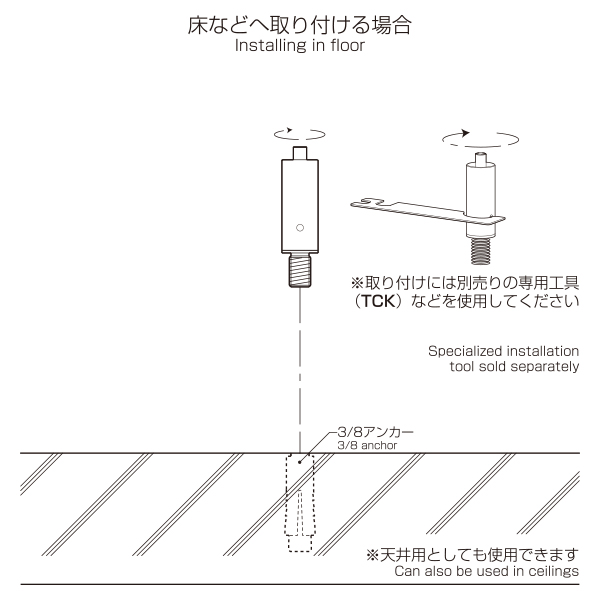 ラインプロップ 中量用 TCB-04　店舗用品　展示用品 4枚目