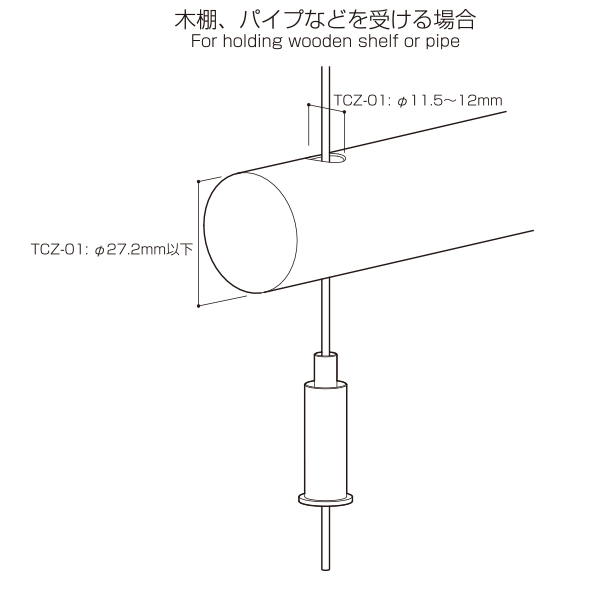 ラインプロップ 中量用 TCZ-01　店舗用品　展示用品 6枚目