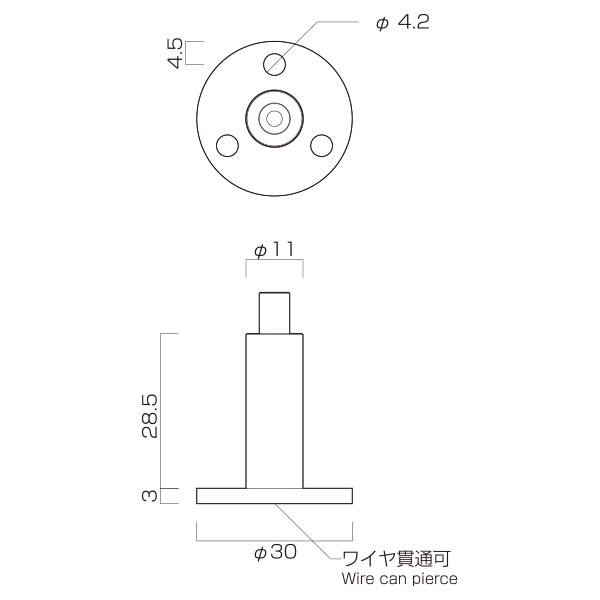 ラインプロップ 中量用 TCZ-02　店舗用品　展示用品 2枚目