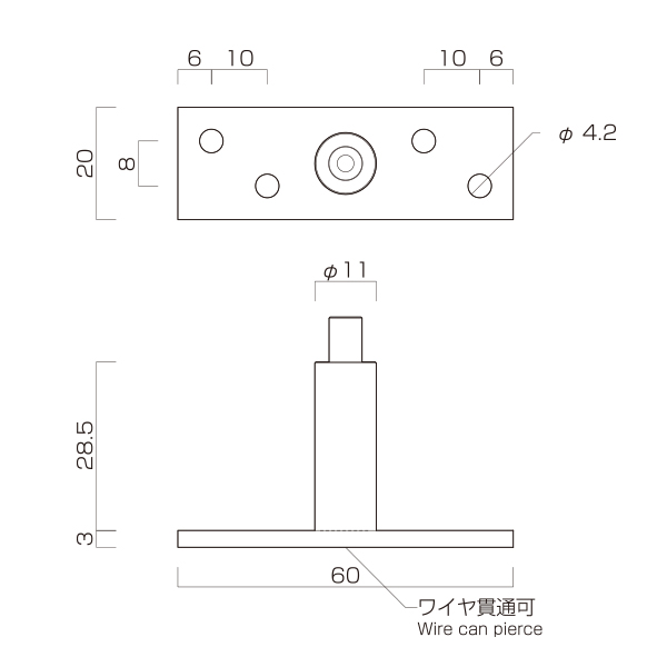 ラインプロップ 中量用 TCZ-04　店舗用品　展示用品 2枚目