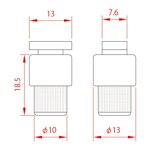 天井用レールパーツ PR-F02(S) シルバー　店舗用品　展示用品 2枚目