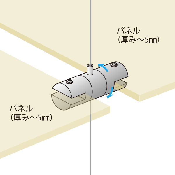 PW-12 パネルホルダーダブル　店舗用品　展示用品 3枚目