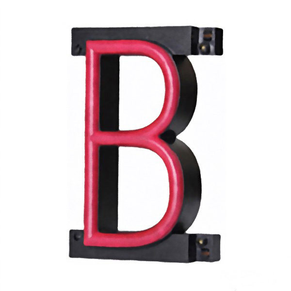 ABCブライト アルファベット G 店舗用品 販促用品 切文字 看板 LED