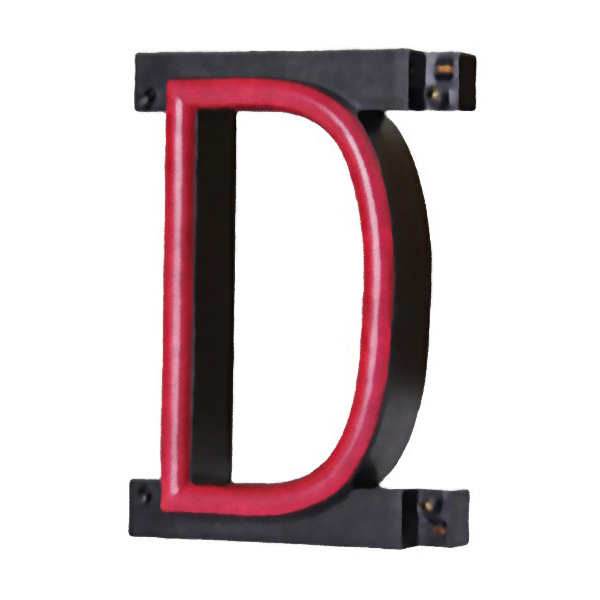 照明　R アルファベット ABCブライト アルファベット P 店舗用品 販促用品 切文字 看板