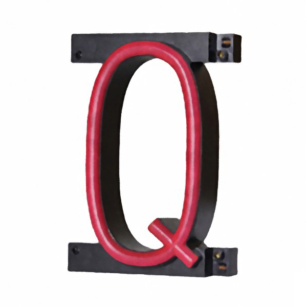 ABCブライト アルファベット G 店舗用品 販促用品 切文字 看板 LED