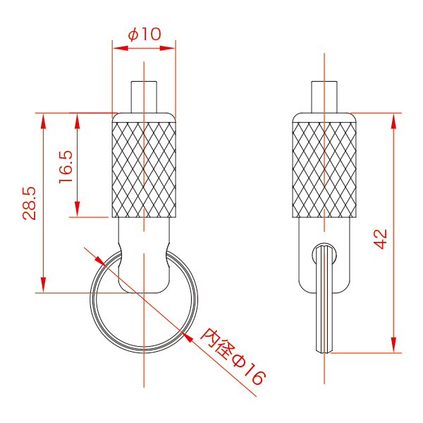 ワイヤーパーツ 15RF-06　店舗用品　展示用品 2枚目