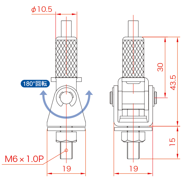 ワイヤーパーツ 20RJ-05　店舗用品　展示用品 2枚目