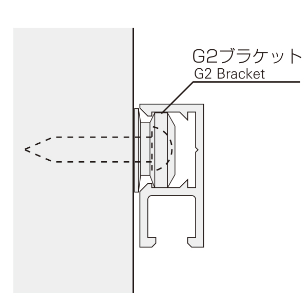 コレダーラインG2レール(軽量用)3m ブラック 3枚目