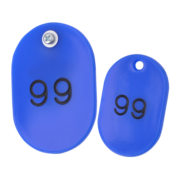 スチロールペアチケット (51～100) ブルー　店舗用品　レジ回り用品　番号札 2枚目