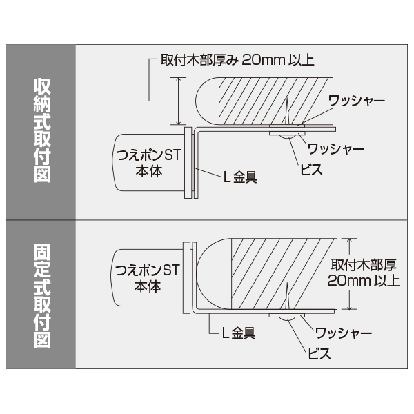 つえポン ST テーブル・カウンター用　店舗用品　運営備品　レジ台　カウンター 5枚目