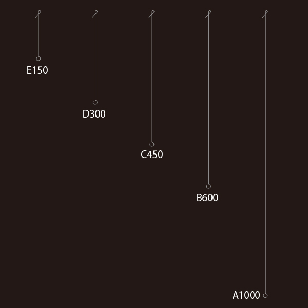 ヒートンロット棒 A 1000  ラクラクタイプ