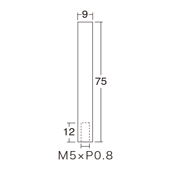 ロングキャップ PT-9LC 75-CR クローム　店舗用品　化粧ビス　ナット 2枚目