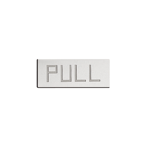 ドアサイン(20×50mm) DS8-005 PULL　店舗用品　運営備品　安全用品・標識　室内表示・屋内標識　ドア表示