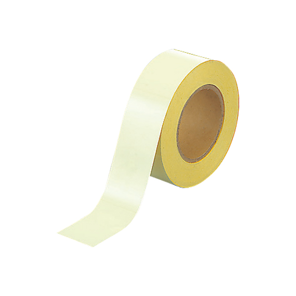 蓄光テープ  W50×20m巻　安全用品・標識　路面標識・道路標識　路面表示用品　路面貼用テープ・部材