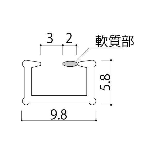 AXガラスパッキン GP-180 2枚目